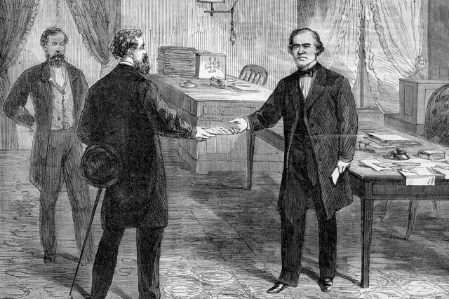 The Impeachment of President Andrew Johnson (1808-1875 - <a href=