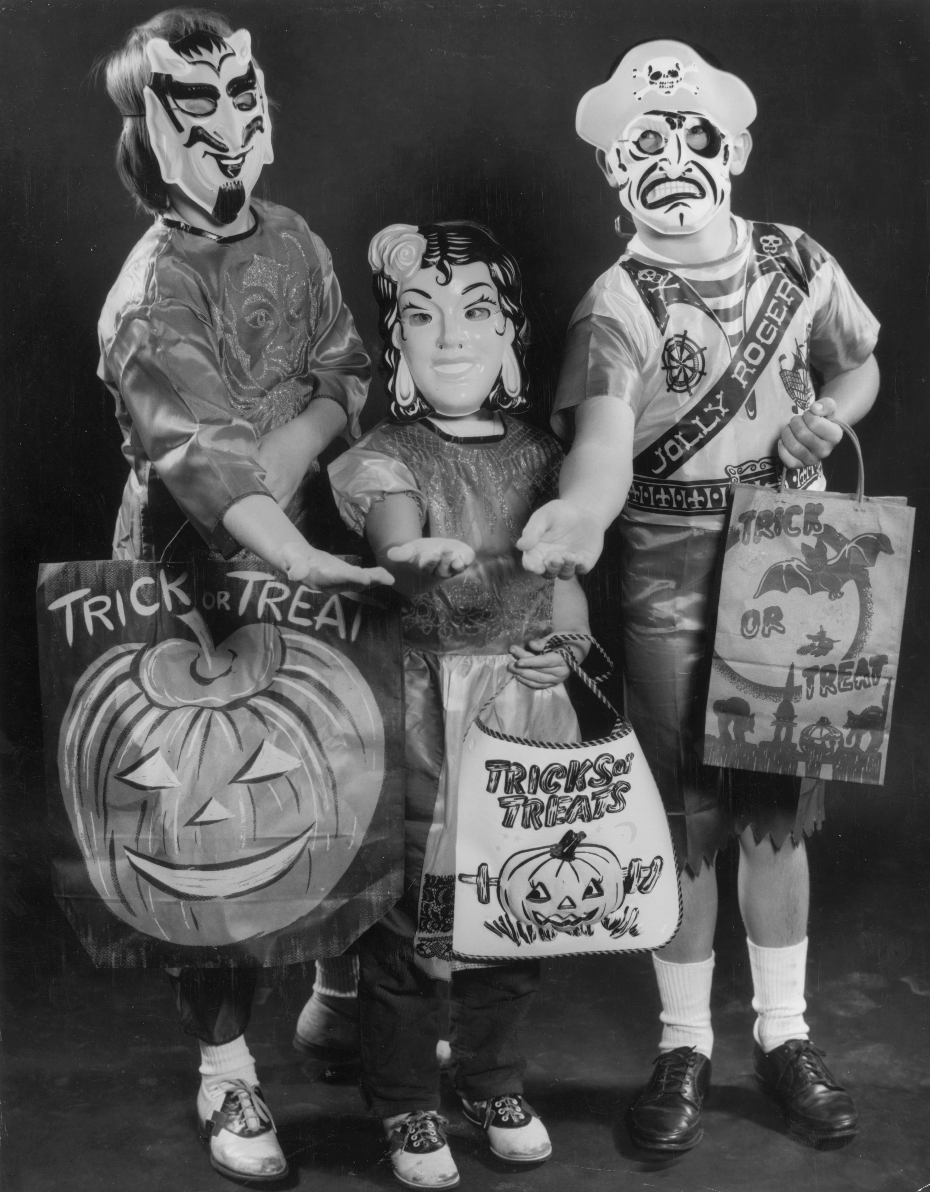 Halloween Costumes through the decades