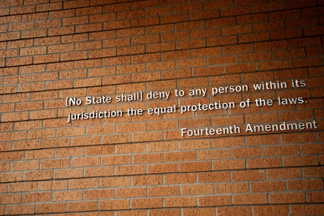 Fourteenth Amendment, historic Little Rock school
