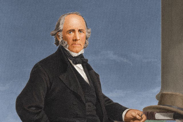 Soldier and politician Samuel Houston (1793-1863), first president of the Republic of Texas from 1836-38.