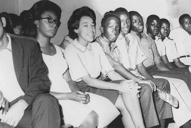 Members of the Student Nonviolent Coordinating Committee (SNCC) , 1964. (Photo by Afro American Newspapers/Gado/Getty Images)