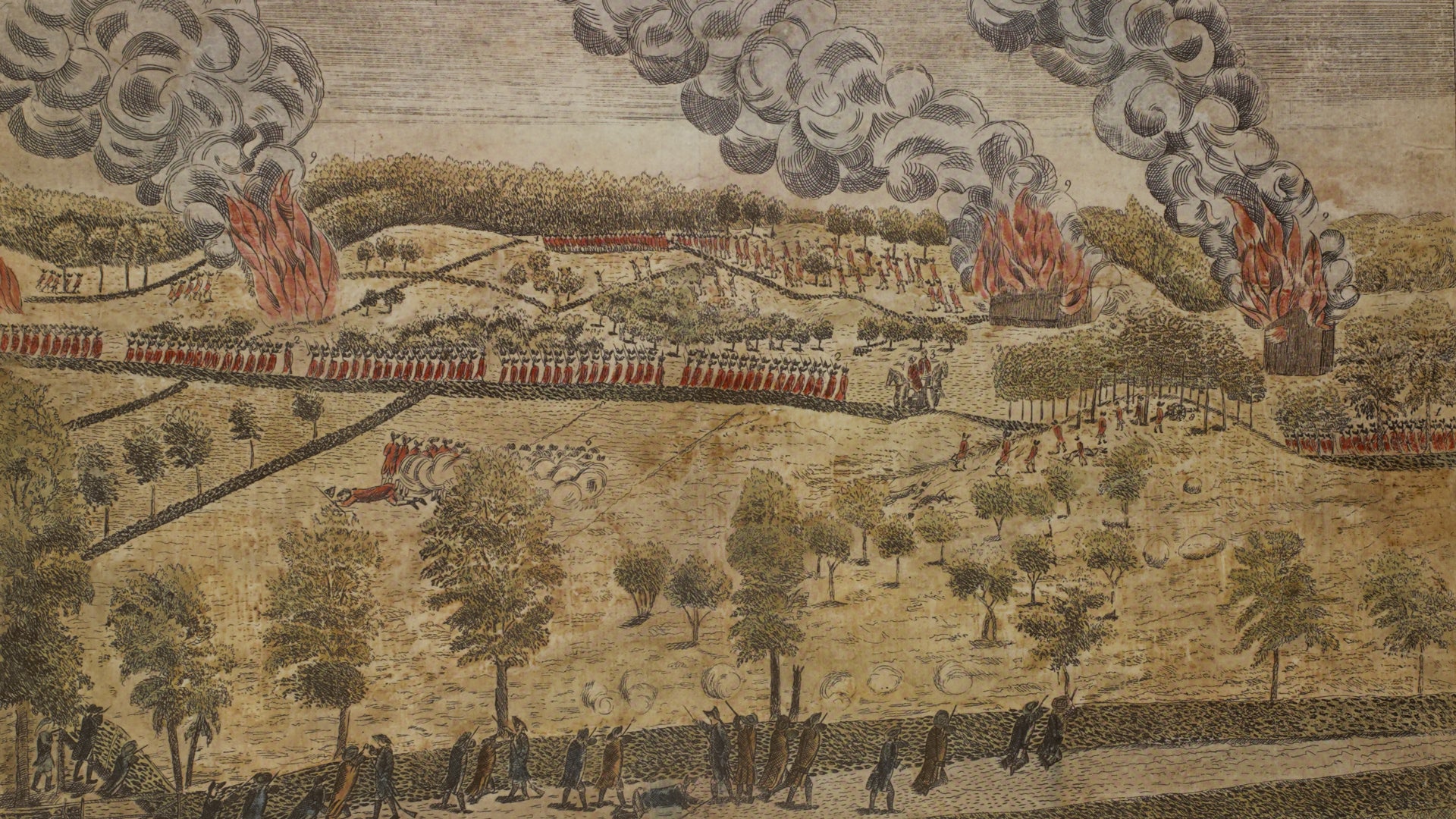 La bataille de Lexington