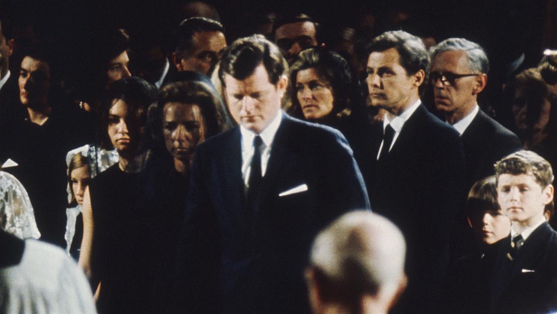 The Kennedys at Robert F. Kennedy's Funeral