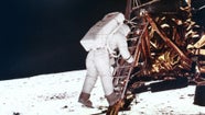Neil Armstrong Walks On Moon July 20 1969 HISTORY