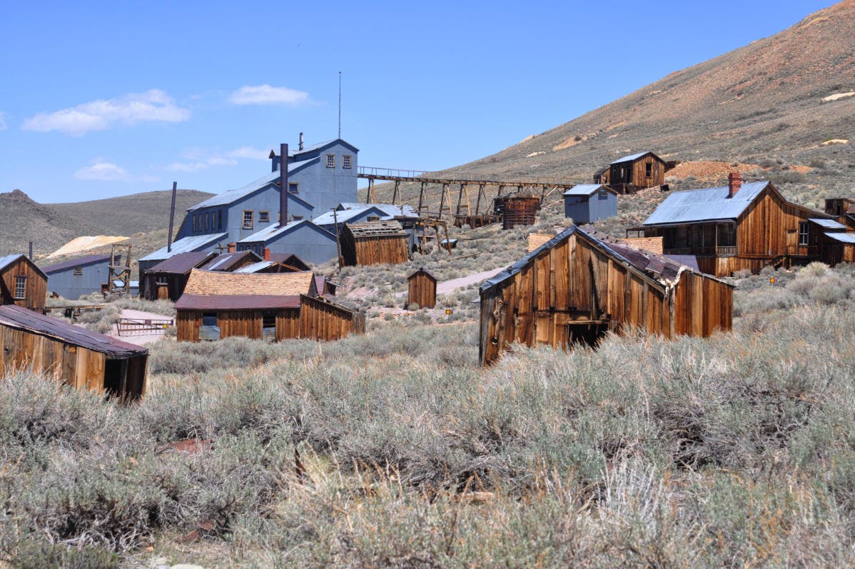 ghost towns definition us history Bodie, California