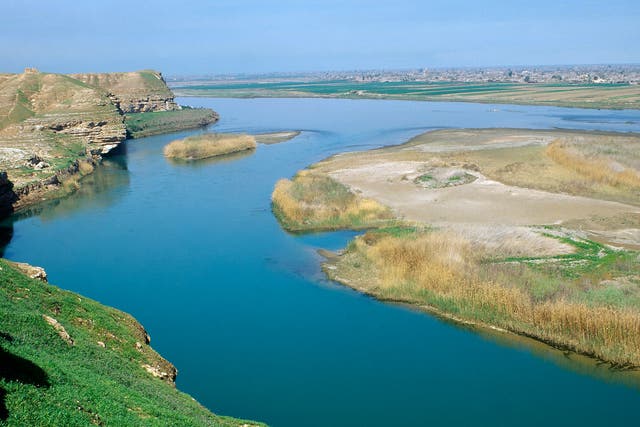 Euphrates Valley.Syria. Euphrates Valley. Panorama. (Photo by PHAS/Universal Images Group via Getty Images)