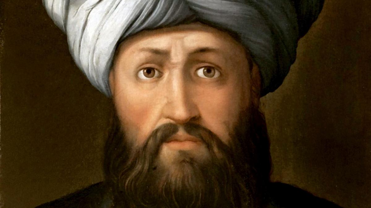 Portrait of Saladin, the first sultan of Egypt and Syria and the founder of the Ayyubid dynasty. While Saladin led Muslim opposition to the western Crusaders, he also befriended some, like King Baldwin III of Jerusalem.
