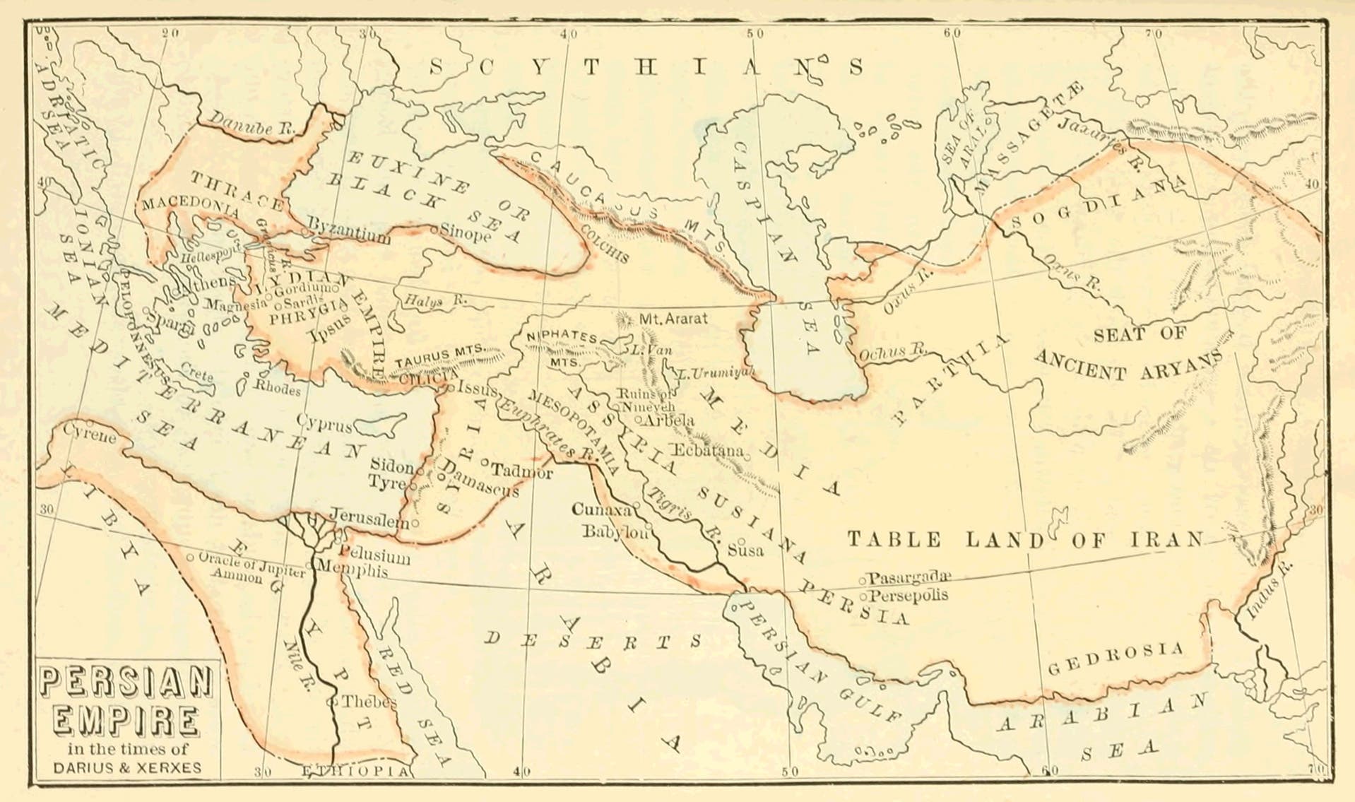Persian Empire Map Timeline Founder HISTORY Persian Empire Map Timeline Founder HISTORY