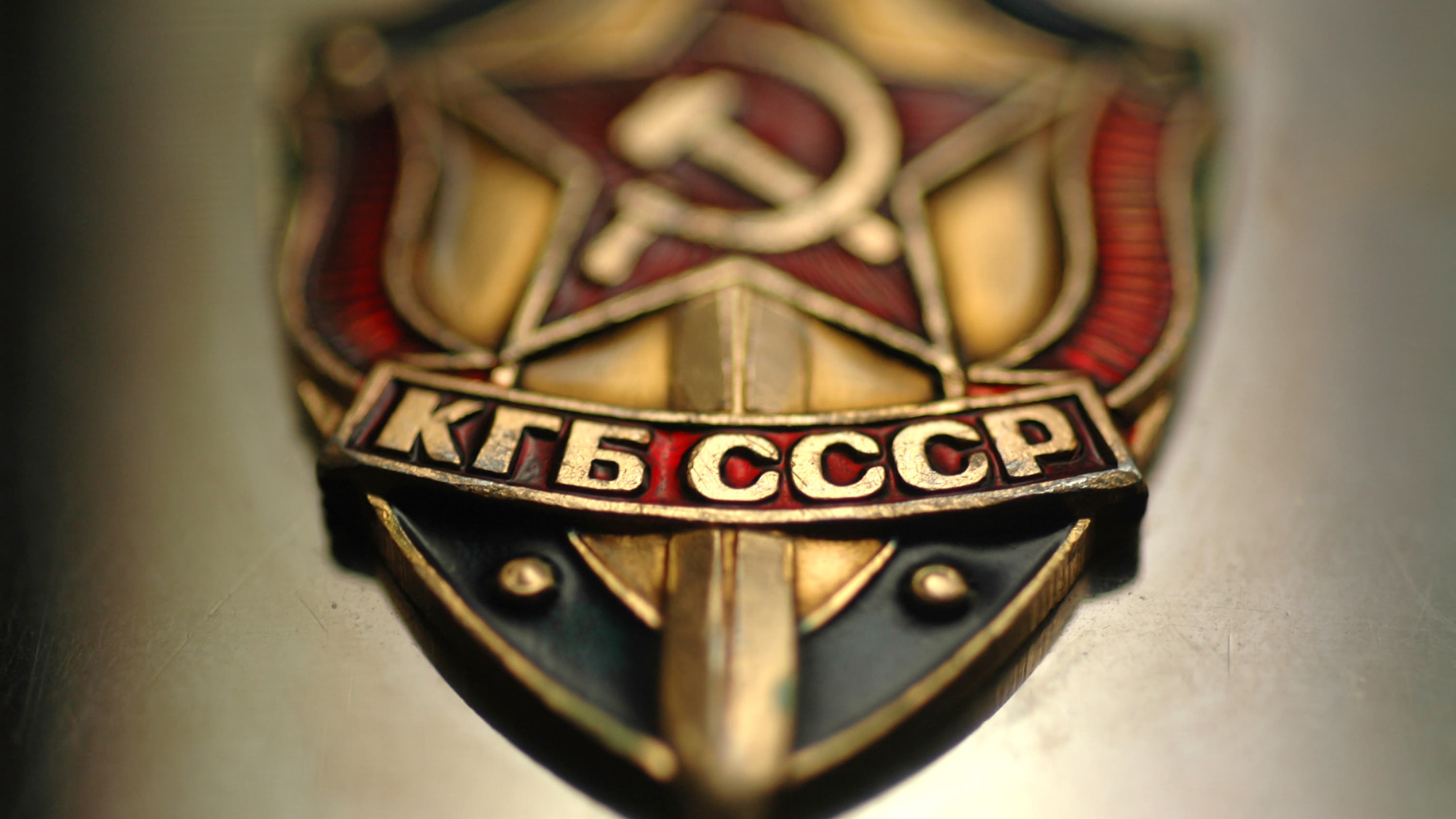 The KGB coat of arms.