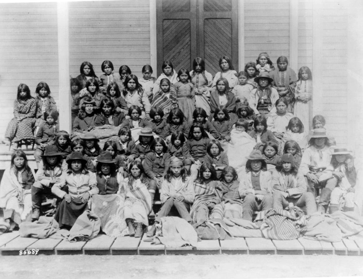Government Boarding Schools Once Separated Native American Children ...