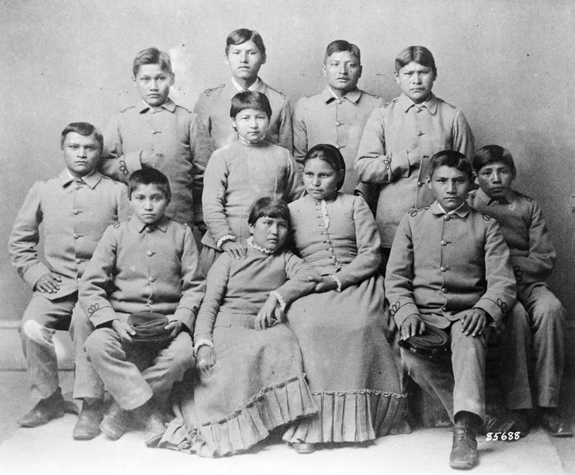 Assimilate Picture Example How Boarding Schools Tried to ‘Kill the Indian’ Through Assimilation ...