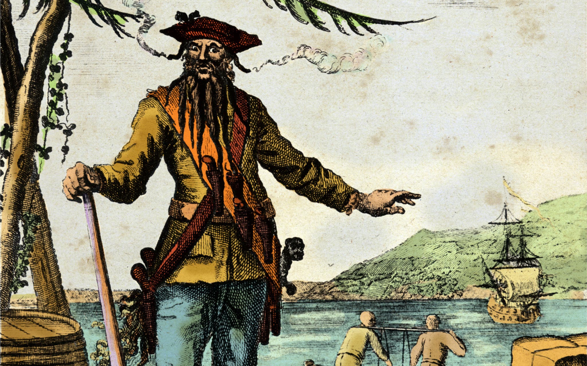 How Blackbeard Lost His Head in a Bloody, Sword-Swinging Battle | HISTORY