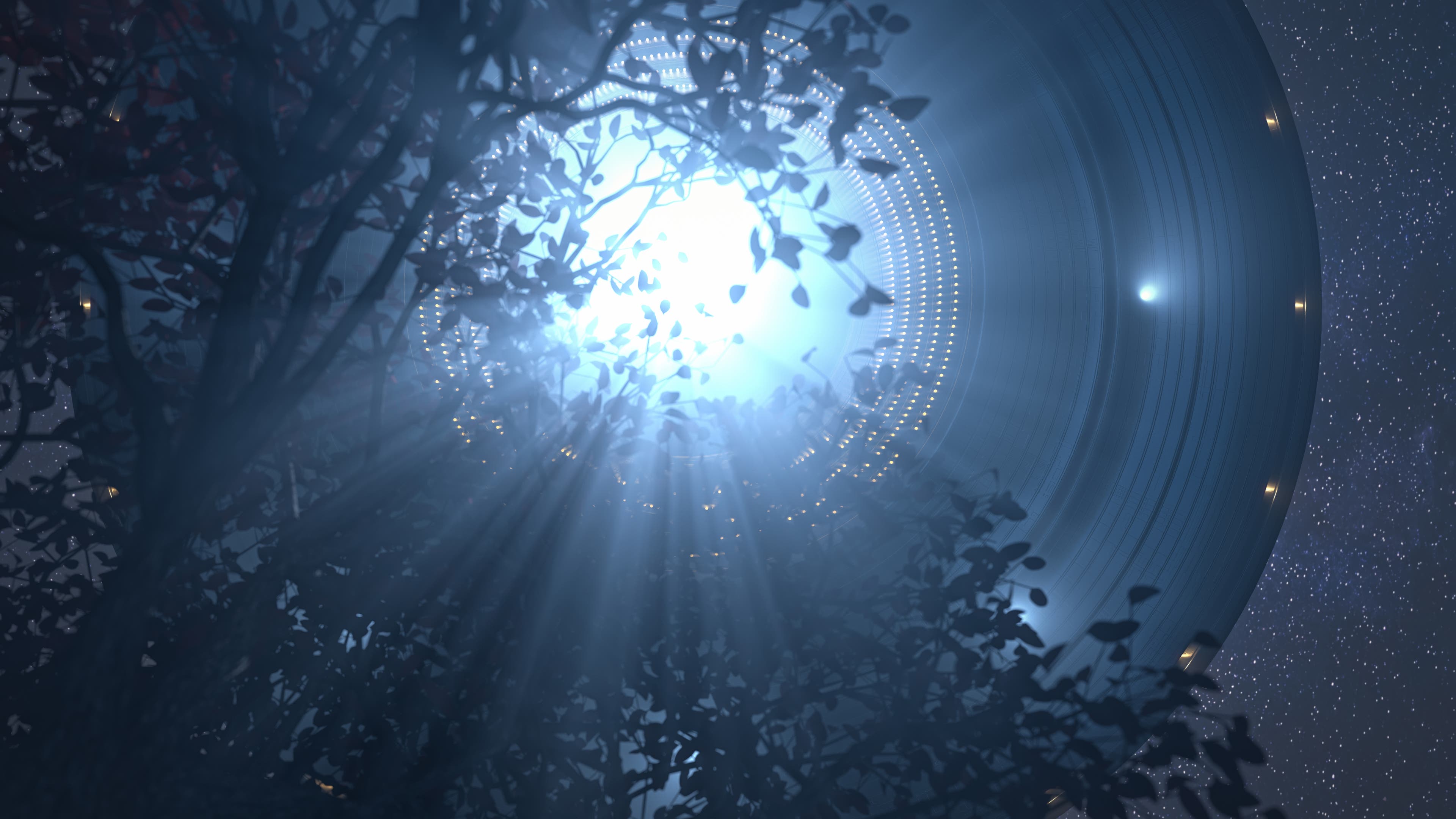 A depiction of a UFO