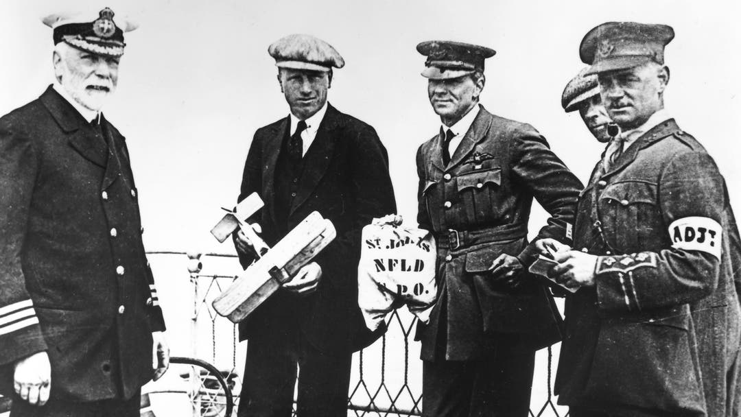 The 1st Transatlantic Flight