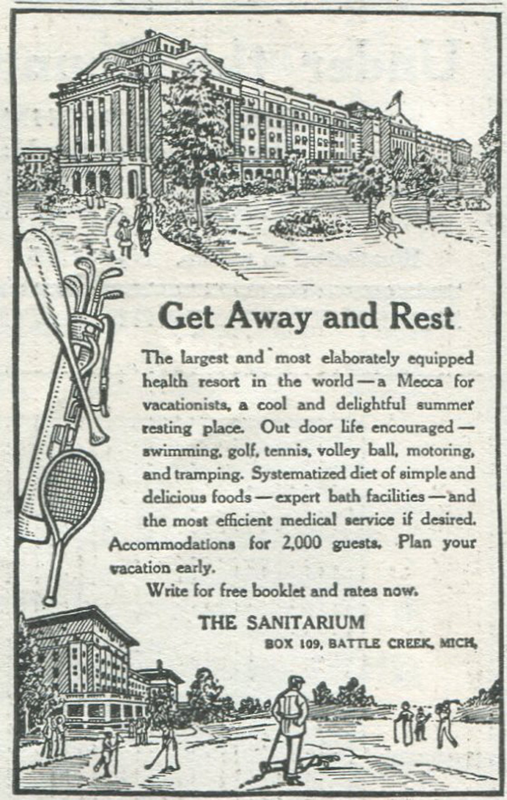 Dr. John Kellogg Invented Cereal. Some of His Other Wellness Ideas Were