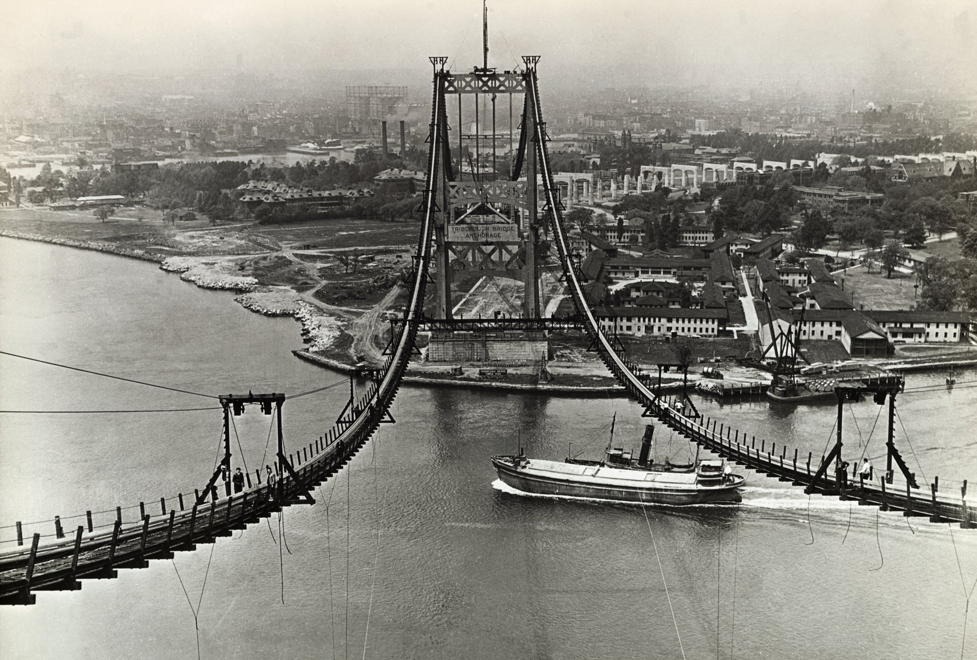 Triborough Bridge construction, New Deal infrastructure projects