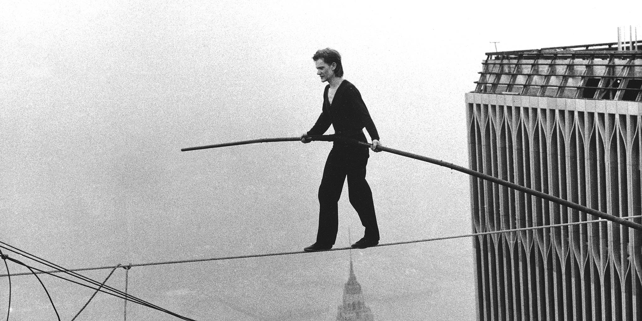 When a French Daredevil Walked a Tightrope Between the Twin Towers ...
