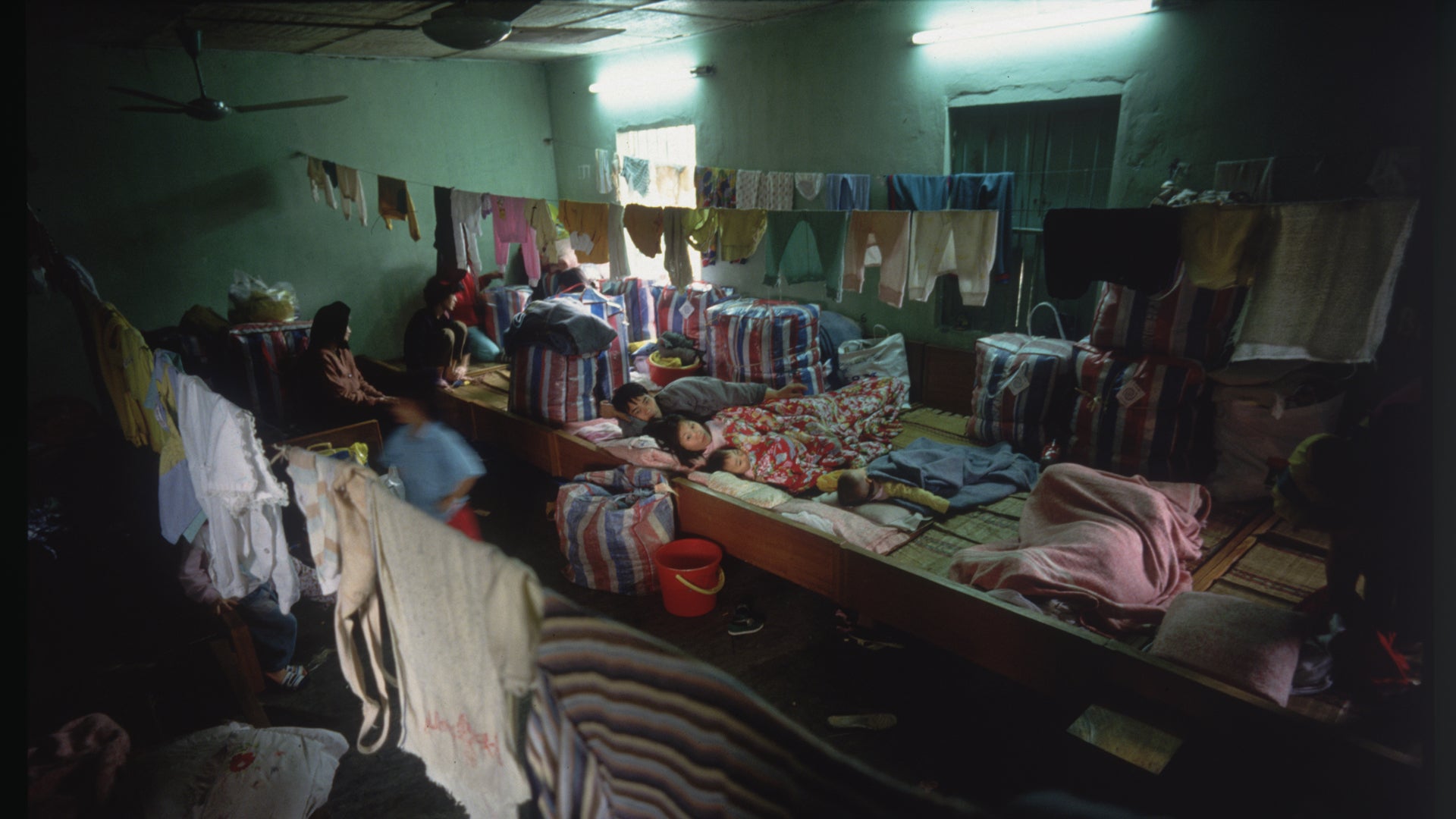 Vietnamese refugee camp