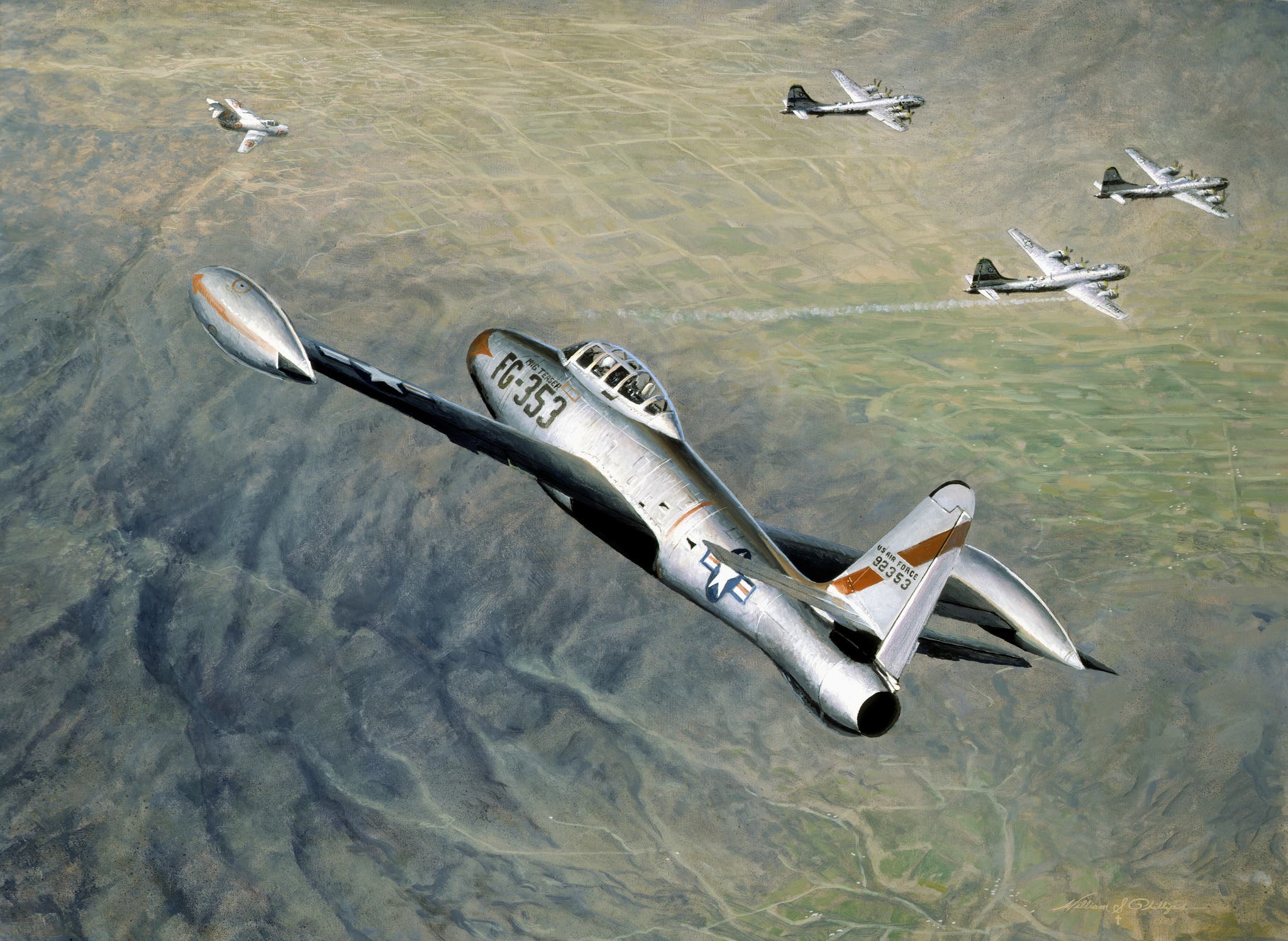 'MIG Alley' North Korea, Korean War aircrafts